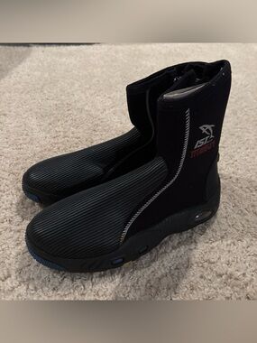 IST Proline Titanium Lined High Top Swimming Diving Snokeling Boots Size 11/XL